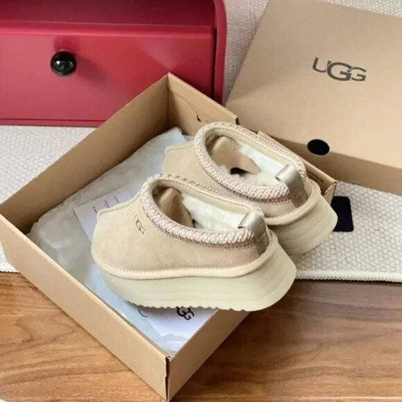 New UGG Tazz Mustard Seed Sandals Women Slipper - Picture 3 of 5